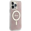 Guess GUHMP14XH4STP iPhone 14 Pro Max 6.7 różowy/pink hardcase 4G MagSafe